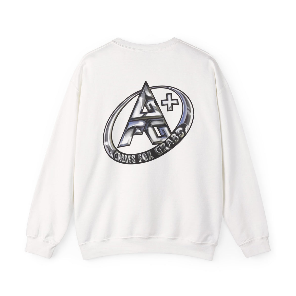 Silver A+ Crewneck Sweatshirt