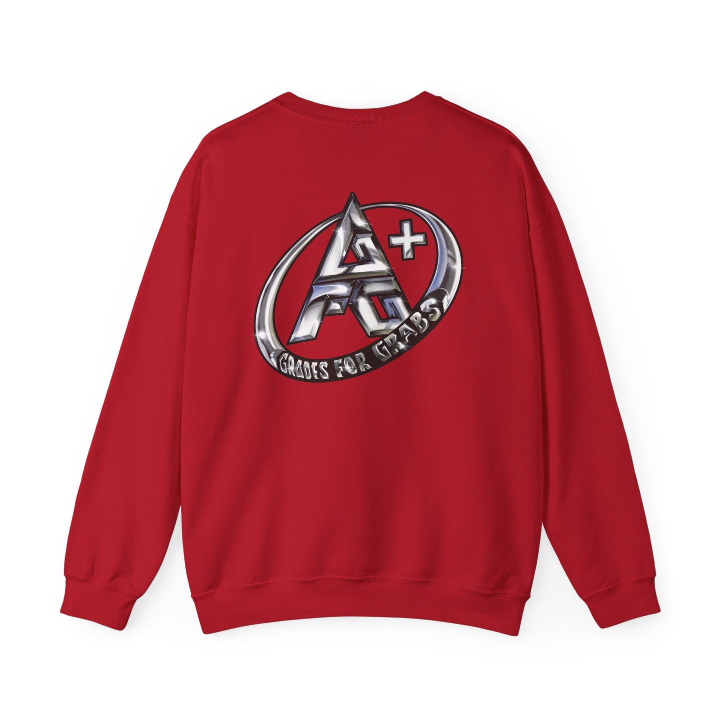 Silver A+ Crewneck Sweatshirt