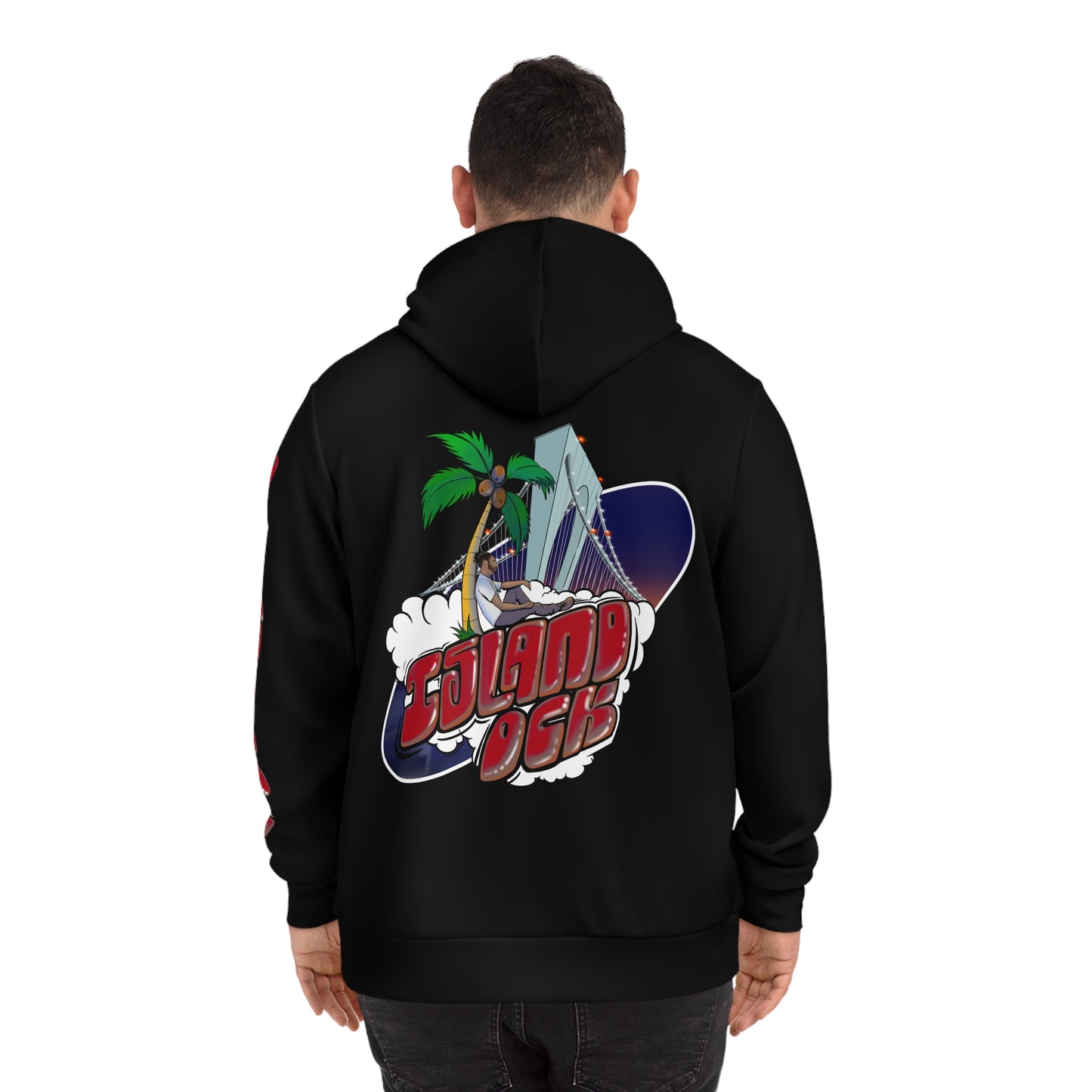 Island Ock Pullover Hoodie (Black)